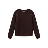 Vibe Wine Embellished Sweatshirt
