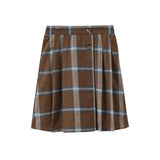 One Child Plaid Palli Skirt