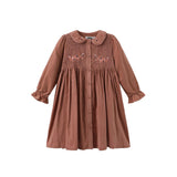 Lilou Mauve Peer Smocked Top Dress