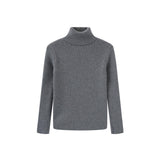 One Child Charcoal Finer Knit Turtleneck