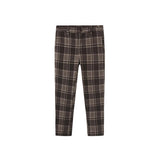 Harper James Brown Wool Pants