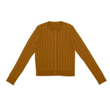 Zaikamoya Caramel Patti Cardigan