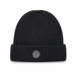 Pramie Black Knit Hat