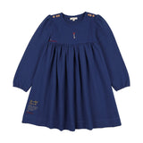 Analogie Bellwether Blue Limited Capsule Embroidered Dress