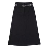 G-Degree Black Pocket Detail Skirt