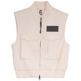 G-Degree Cream Pocket Detail Vest