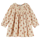 Emile Et Ida Oat Floral Collar Dress