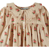 Emile Et Ida Oat Floral Collar Dress