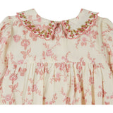 Emile Et Ida Rosalie Embroidered Smocked Romper