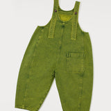 Koter Green Denim Kai Dungarees