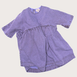 Koter Lilac Rumi Overdye Denim Dress