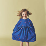 Koter Blue Rumi Monobloom Dress