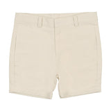 Sweet Threads Off-White Ace Woven Shorts