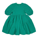 Teela Green Textured Dress