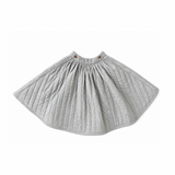Calla Lili Taupe Quilted Skirt
