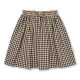 Petit Blush Check Beige/Blue Skirt