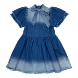 Teela Blue Denim Ombre Dress