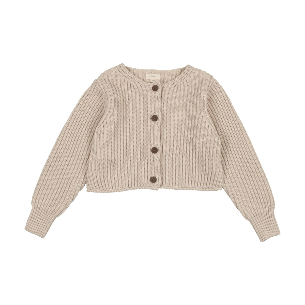 Lil Legs Oat Knit Cardigan 