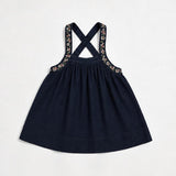 Madeline Denim Floral Embroidered Jumper