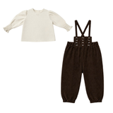 Madeline Brown Claudine Romper Set