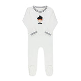 Ely's & Co Ivory/Navy Scottish Collection Footie