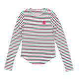 Luna Mae Watermelon Stripe Ria Tee