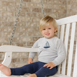 Ely's & Co Blue Embroidered Liberty/Berry Collection Set