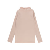 Ely's & Co Pink Liberty Solid Mockneck