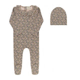 Ely's & Co Pink Liberty Collection Footie Set