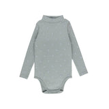 Ely's & Co Blue Floral Dot Collection Bodysuit
