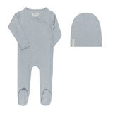 Ely's & Co Blue Stars Printed Footie Set