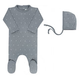 Ely's & Co Blue Diamond Collection Footie Set