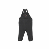 Analogie Off Black Stitch Studio Boys Overalls Set