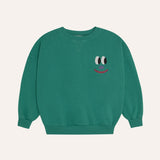 Campamento Green Smiling Face Sweatshirt