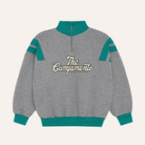 Campamento Grey Zip Sweatshirt