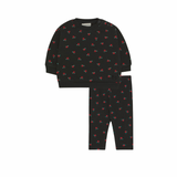 Campamento Grey Flowers Set