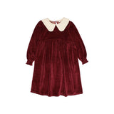 Buho Pomegranate Velvet Dress