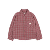 Buho Pomegranate Tartan Shirt