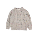 Buho Pearl Grey Botonato Sweater