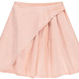 Jaybee Pink Sand Denim Wrap Skirt