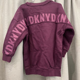 DKNY Violet Sweatshirt Dress
