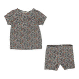 Lil Legs Liberty Print Short Set
