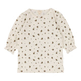 Lil Legs Dark Floral Vintage Floral Tee