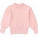 Teela Pink Mohair Sweater