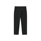 One Child Charcoal Seamed Pinstripe Pants