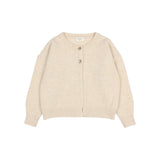 Buho Natural Lurex Cardigan