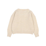 Buho Natural Lurex Cardigan