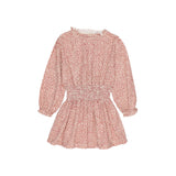 Buho Burgundy Speckle Dress