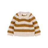 Buho Ocre Stripes Jumper