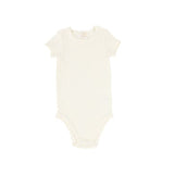 Lil Legs Ivory Short Sleeve Onesie